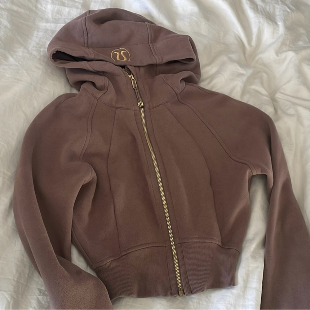 Lululemon Brown Zip-Up Hoodie